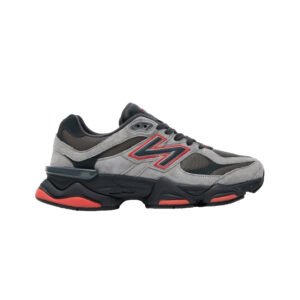 New Balance 9060 Grey Black Red