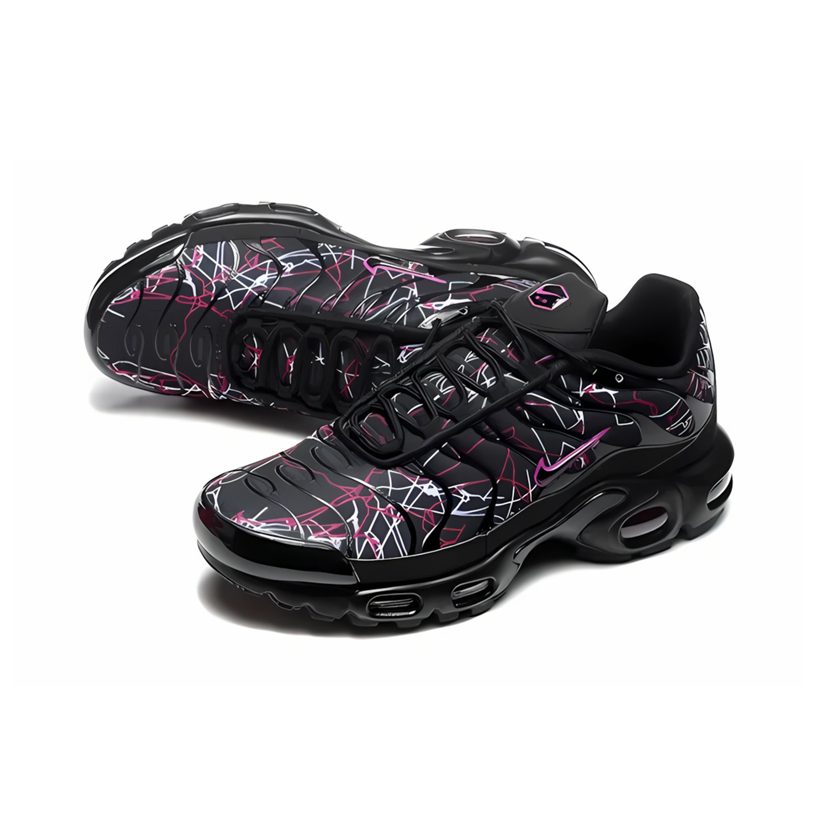 Nike Air Max Plus TN Toggle Reflective Noir Rouge