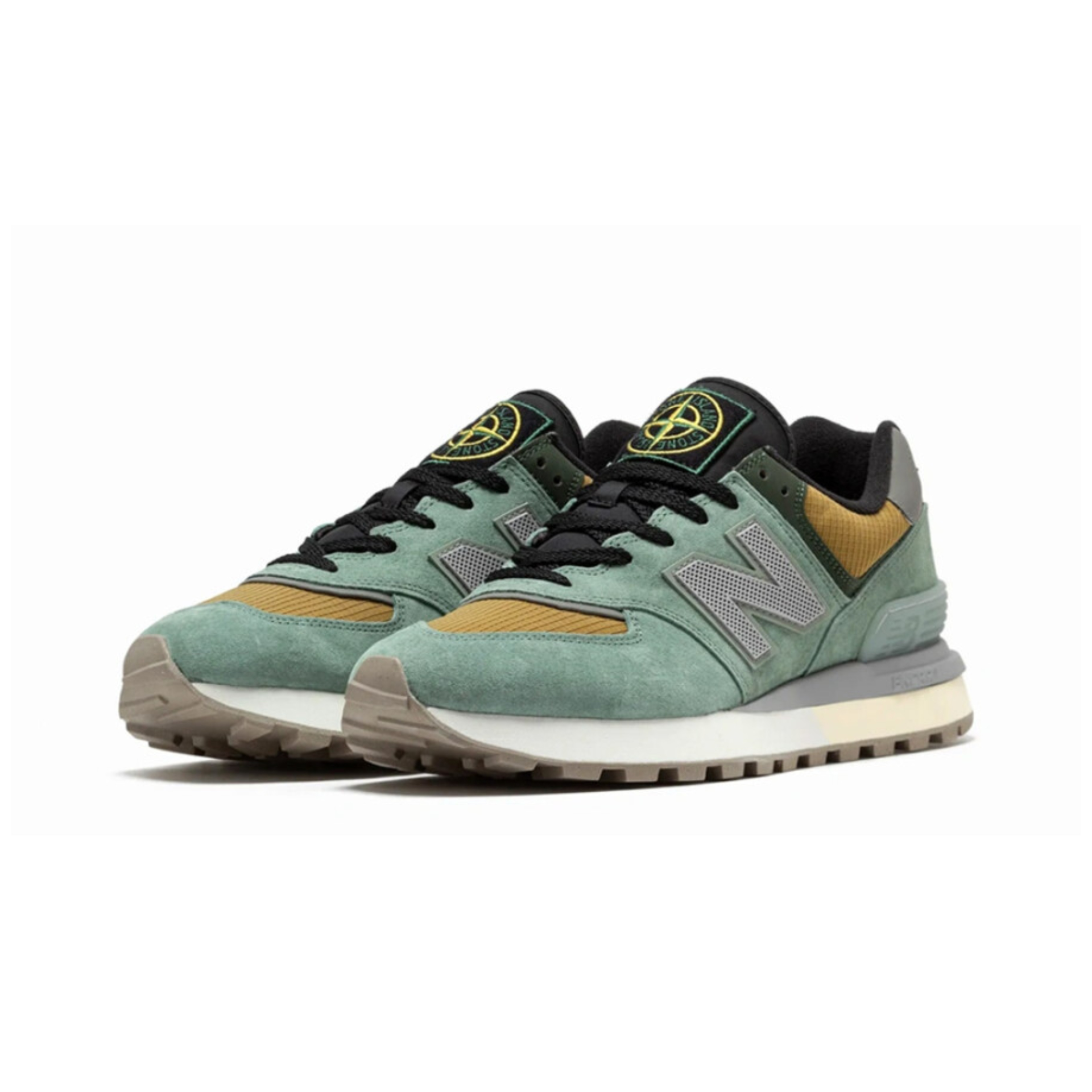 New Balance x Stone Island 574 Legacy Light Green